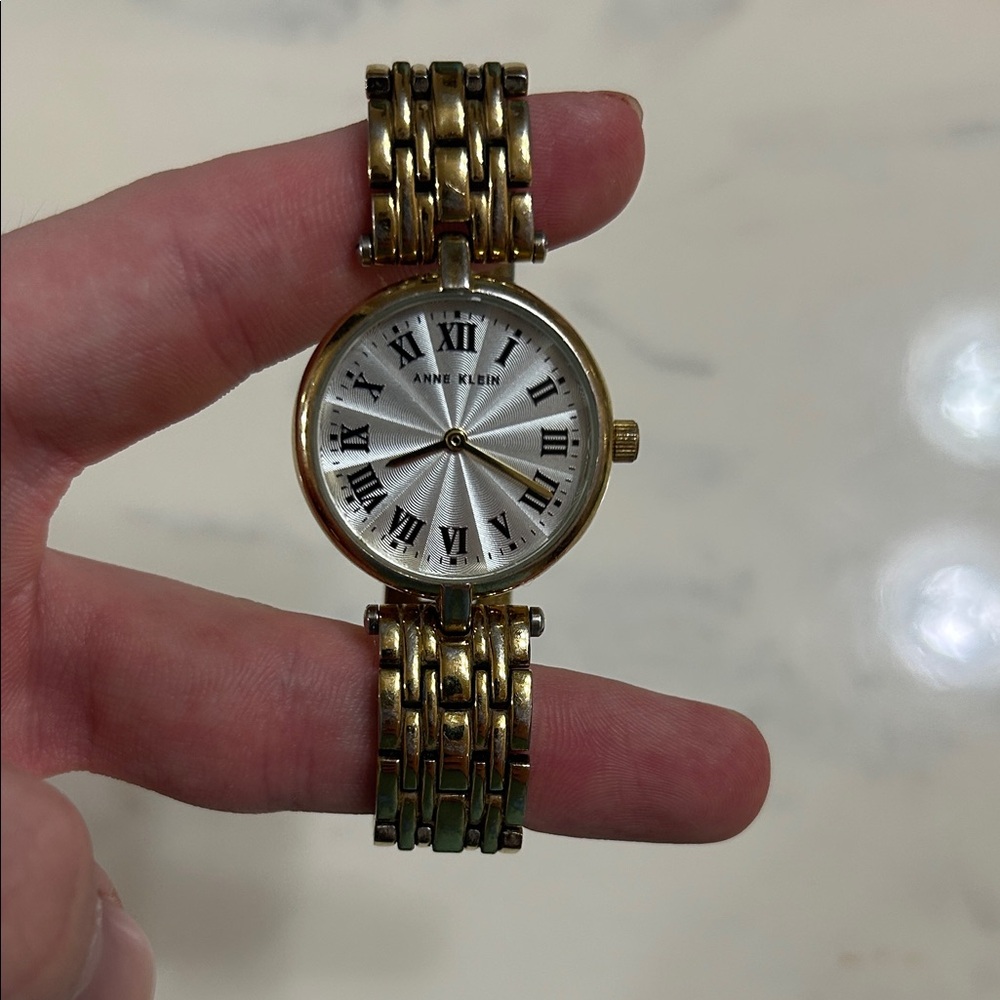 Anne Klein Gold Bracelet Watch